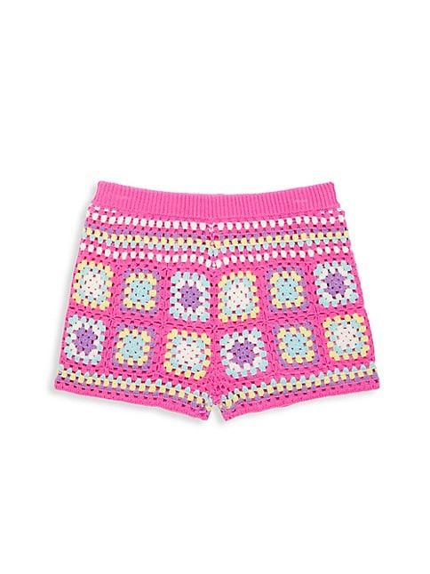 Little Girl's & Girl's Crochet Shorts | Saks Fifth Avenue