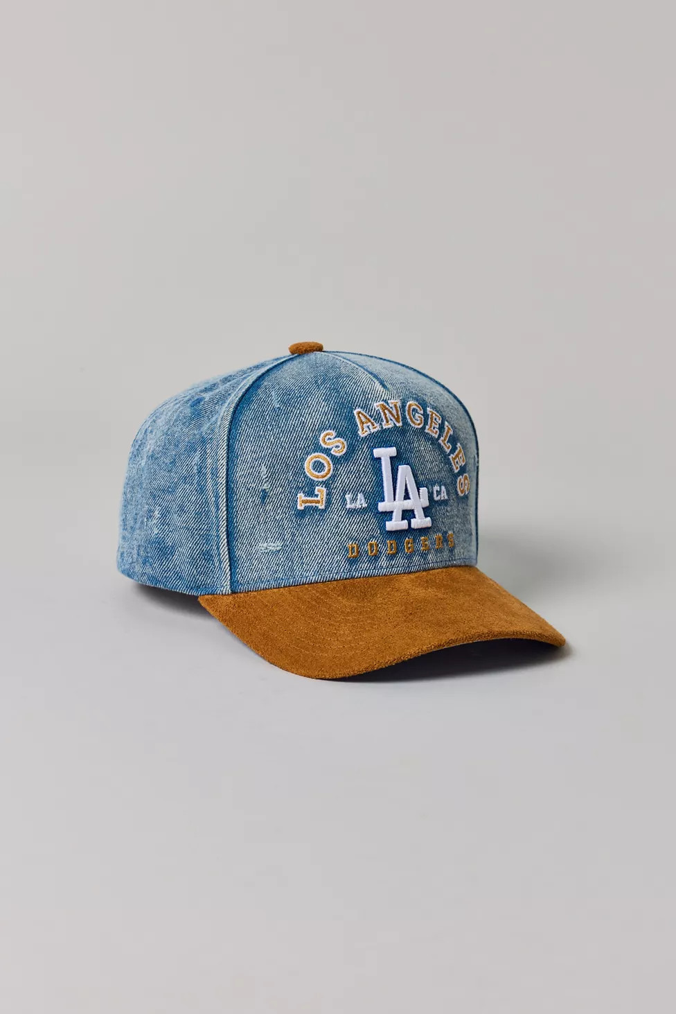 Mitchell & Ness MLB Los Angeles Dodgers Denim Hat | Urban Outfitters (US and RoW)