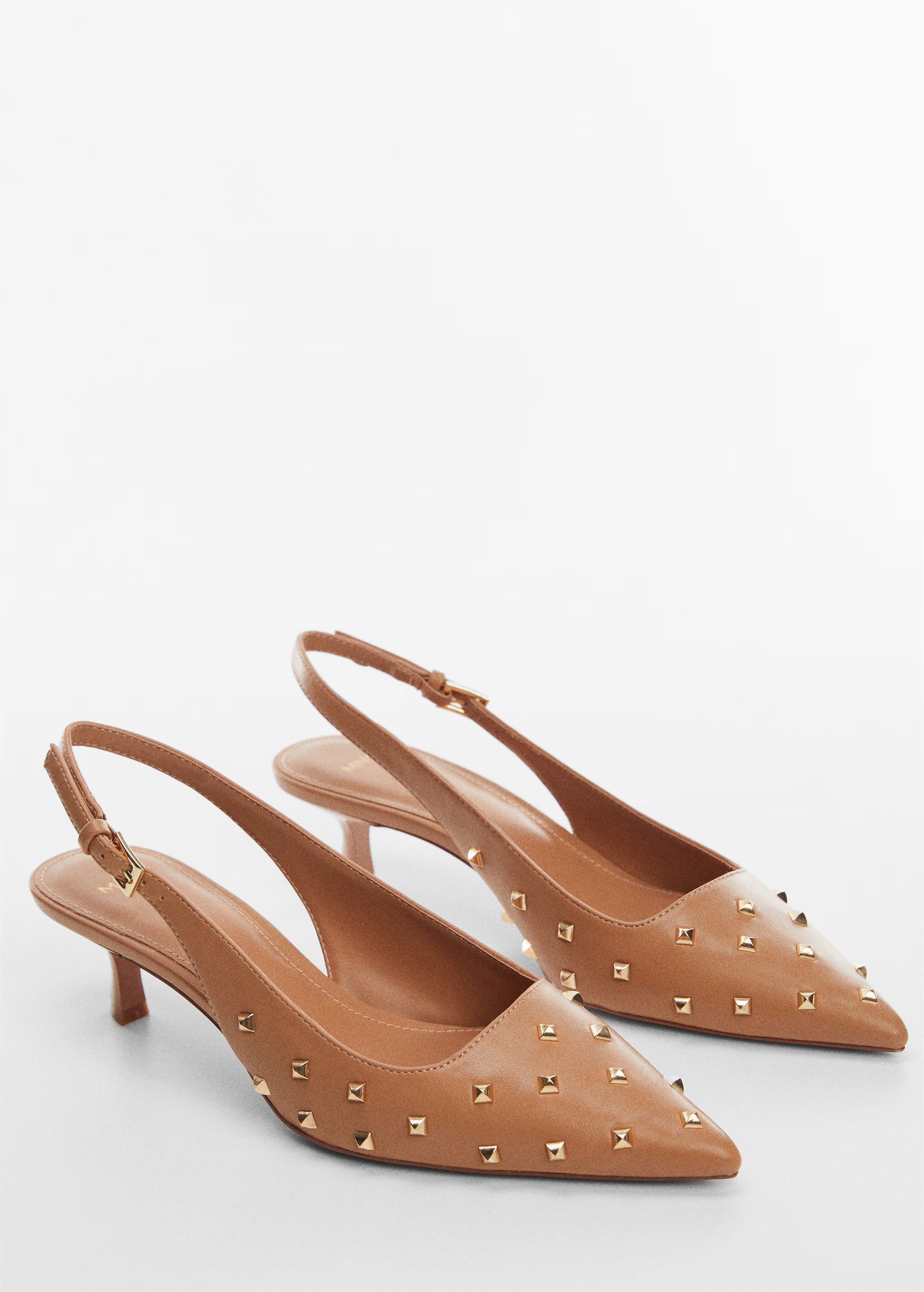 Studded slingback shoes | MANGO (US)