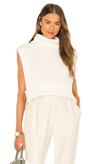 Collin Turtleneck Pullover in Ivory | Revolve Clothing (Global)