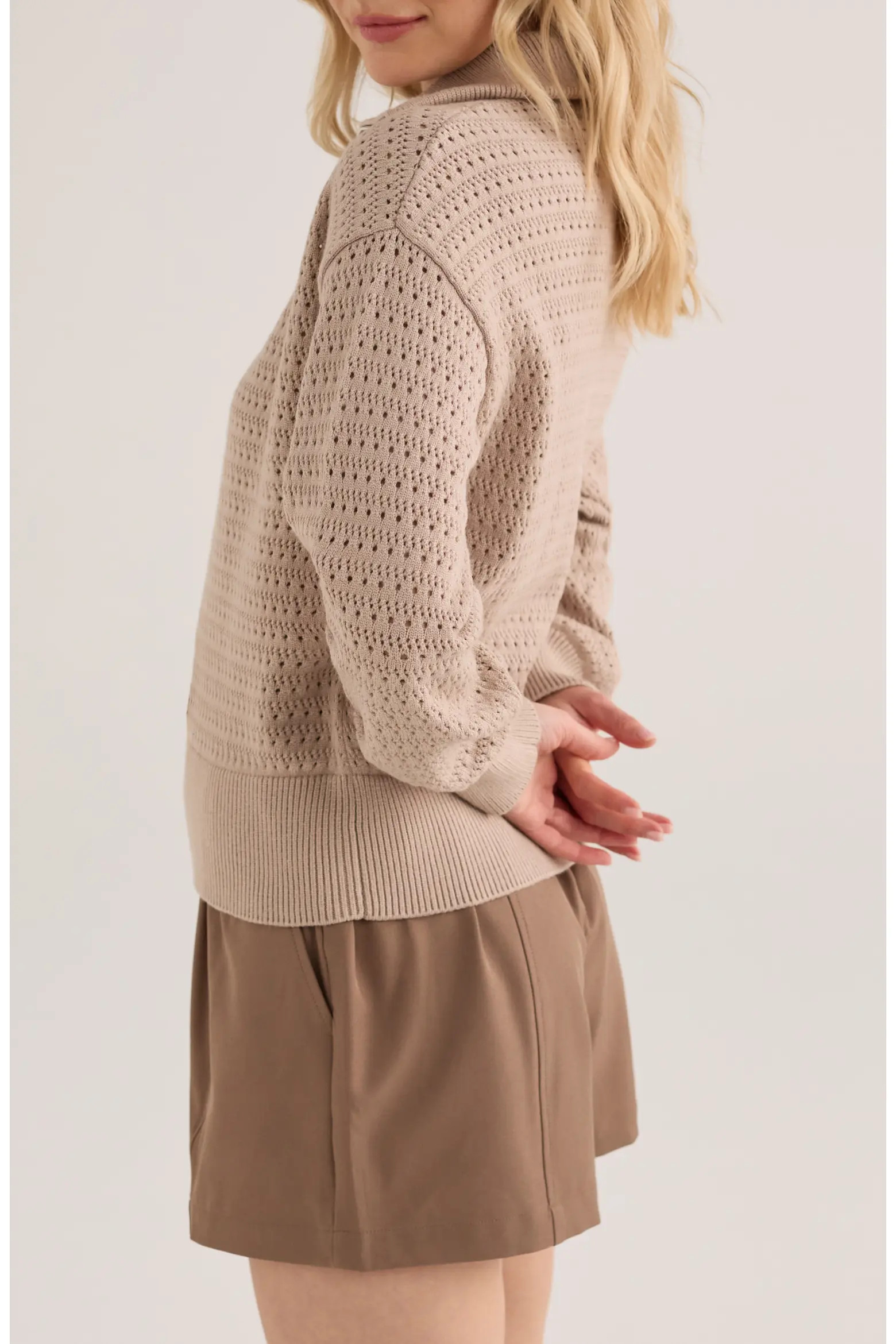 Darla Half Zip Sweater (Women) | Nordstrom | Nordstrom