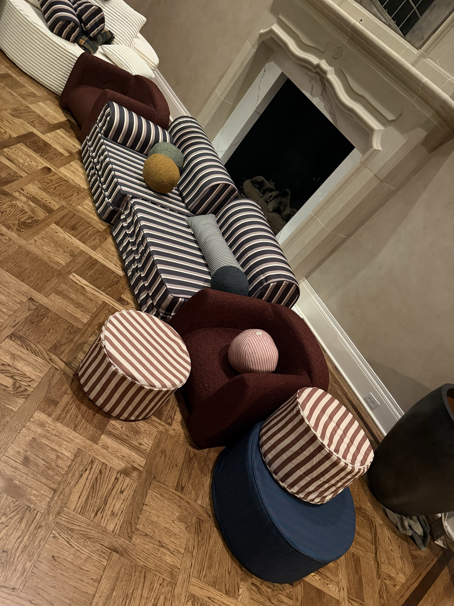 Playroom furniture is now the living room furniture… well until the paint drys 😂! We found the cutest furniture for this space and I’m so excited to see it all come together. 

#LTKOver40 #LTKKids #LTKHome