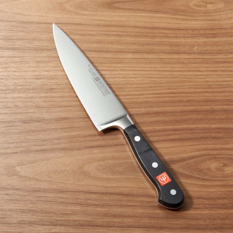 Wüsthof Classic 6" Chef's Knife + Reviews | Crate and Barrel | Crate & Barrel