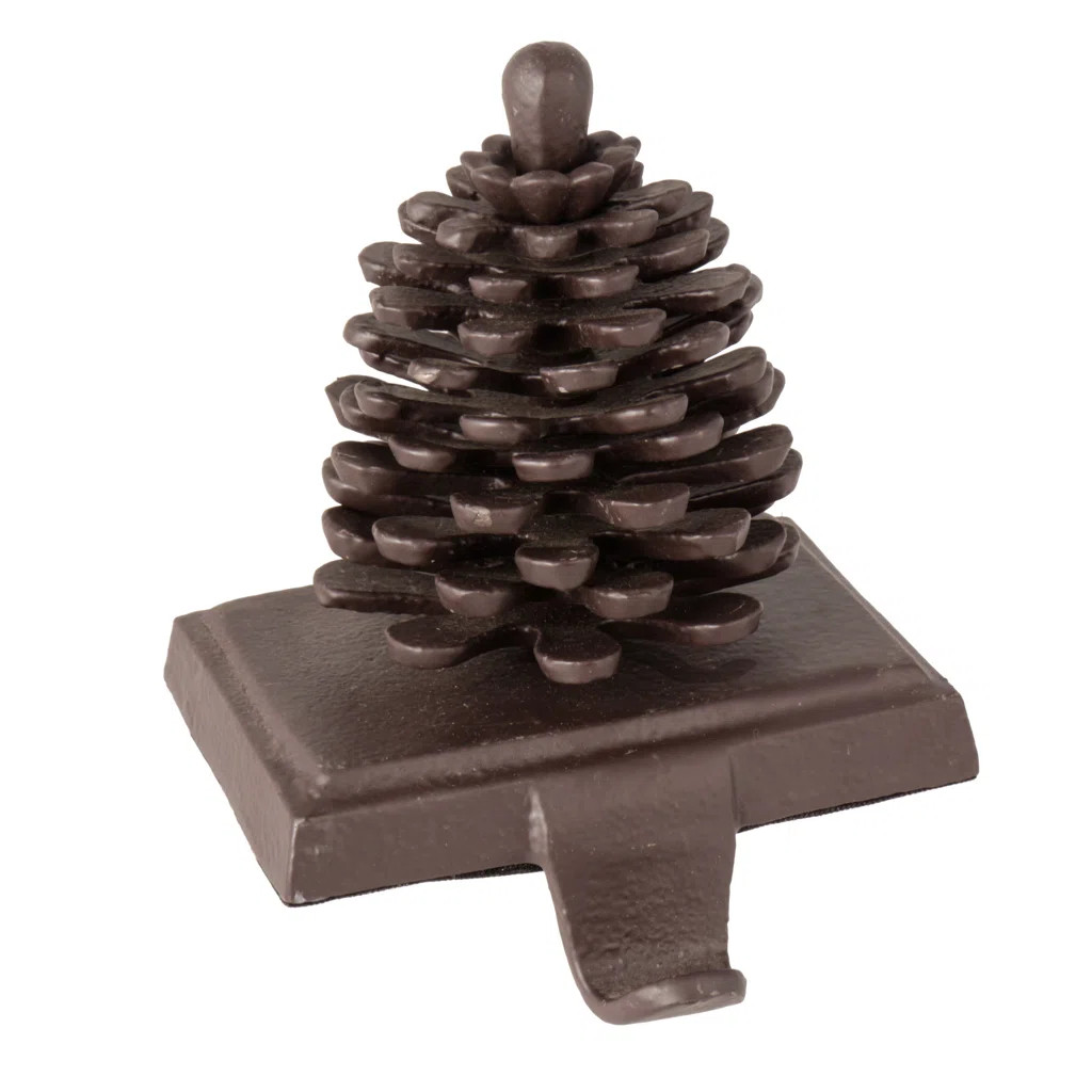 Pine Cone Christmas Stocking Holder | Wayfair UK