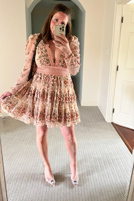 Can’t get enough of this beautiful party dress. Perfect for a spring wedding, graduation, shower, birthday, special date.  This color is sold out in most stores but I’ve linked a few other options. I had success finding this peachy pink flowery option on the secondhand sites. I can’t like the shoes because they’re Zara.  

#LTKshoecrush #LTKcurves #LTKSeasonal