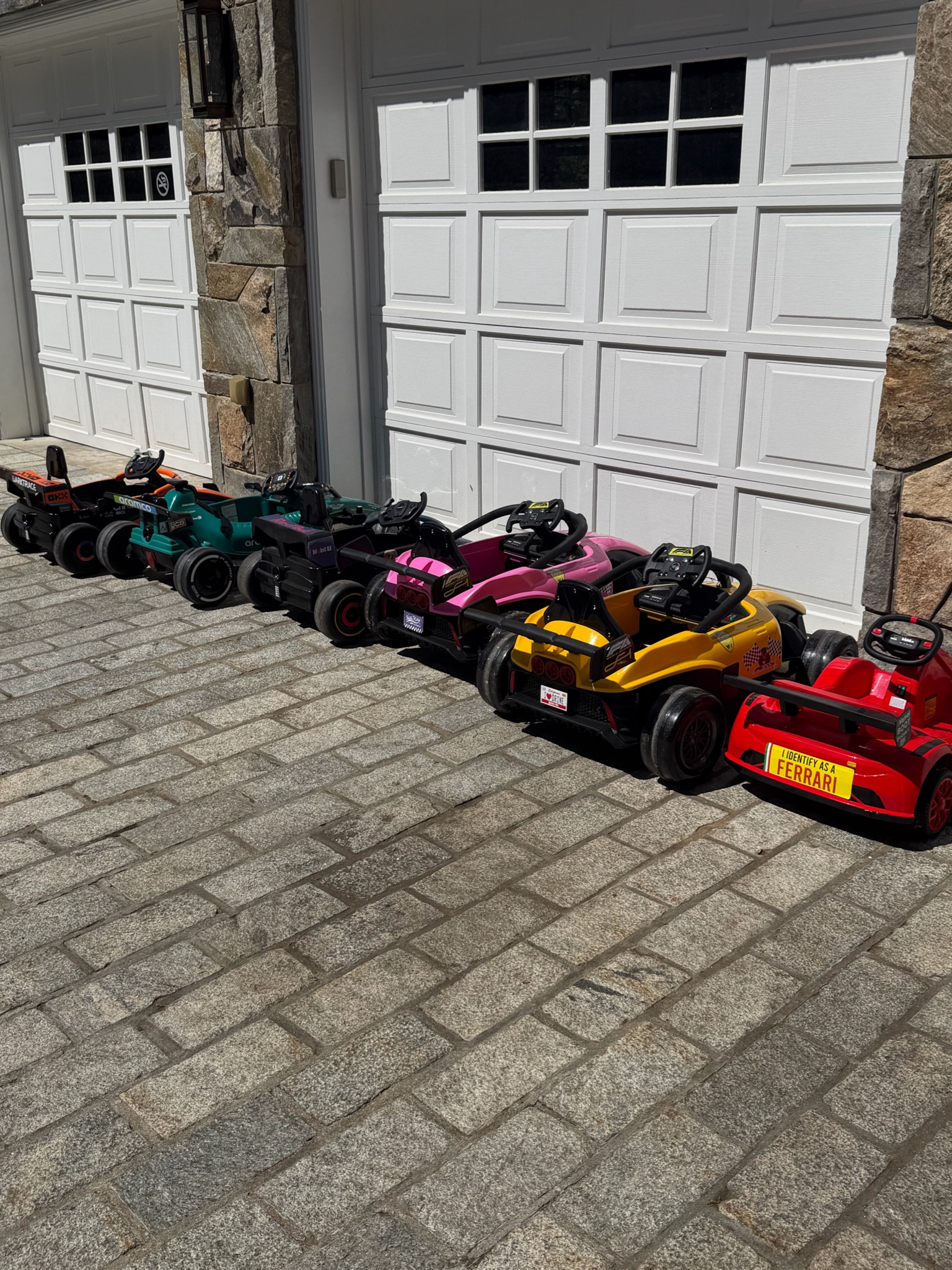 Our ride on fleet is insane 🤣 we need to start saving for a separate garage  

#LTKSaleAlert #LTKKids #LTKmomlife