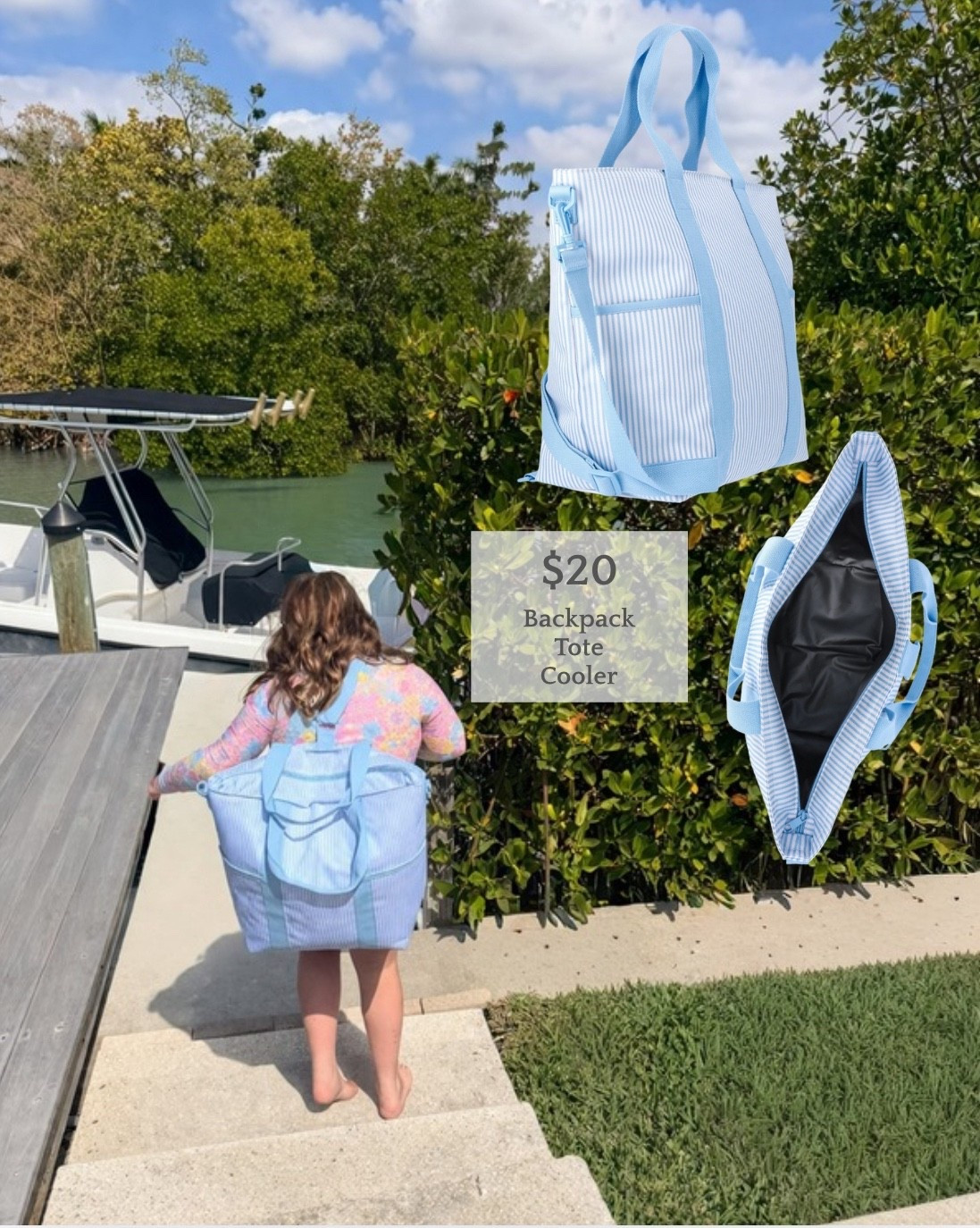 Cute and practical $20 cooler bag, coverts from a tote to a backpack! 

#LTKSwim #LTKTravel #LTKmomlife