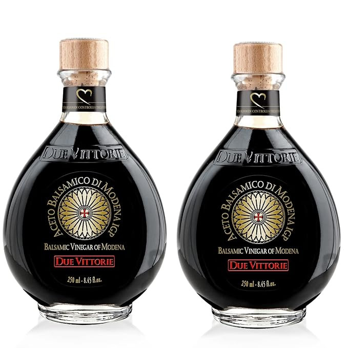 Due Vittorie Oro Gold Balsamic Vinegar without Pourer, Imported from Italy, 8.45fl oz / 250ml (2 ... | Amazon (US)