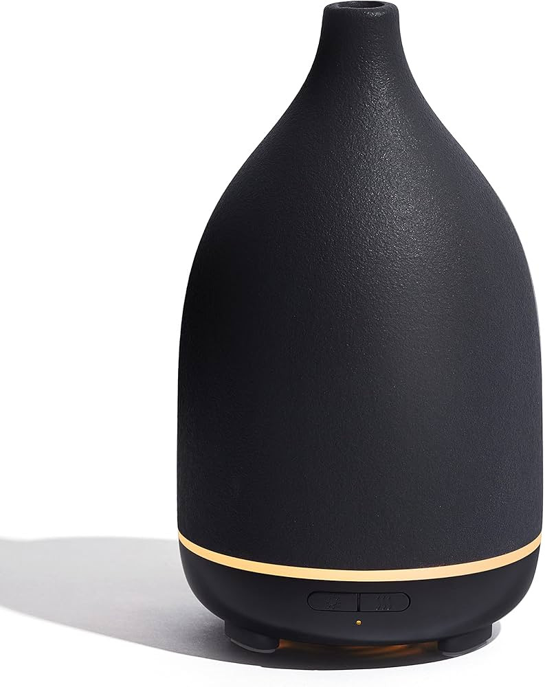 InnoGear 150ml Ceramic Essential Oil Diffuser, Diffusers for Home, Black | Amazon (US)