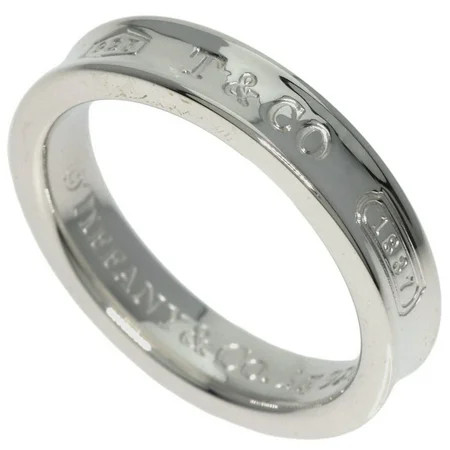 Pre-Owned Tiffany 1837 Narrow Ring Silver Women s (Good) | Walmart (US)