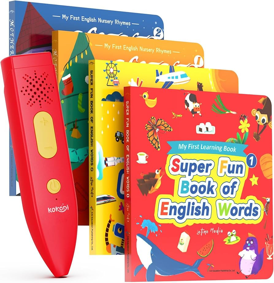 KOKODI Talking Pen Books Sets, Autism Sensory Games, Interactive Audio Sound Books Kids Learning ... | Amazon (US)