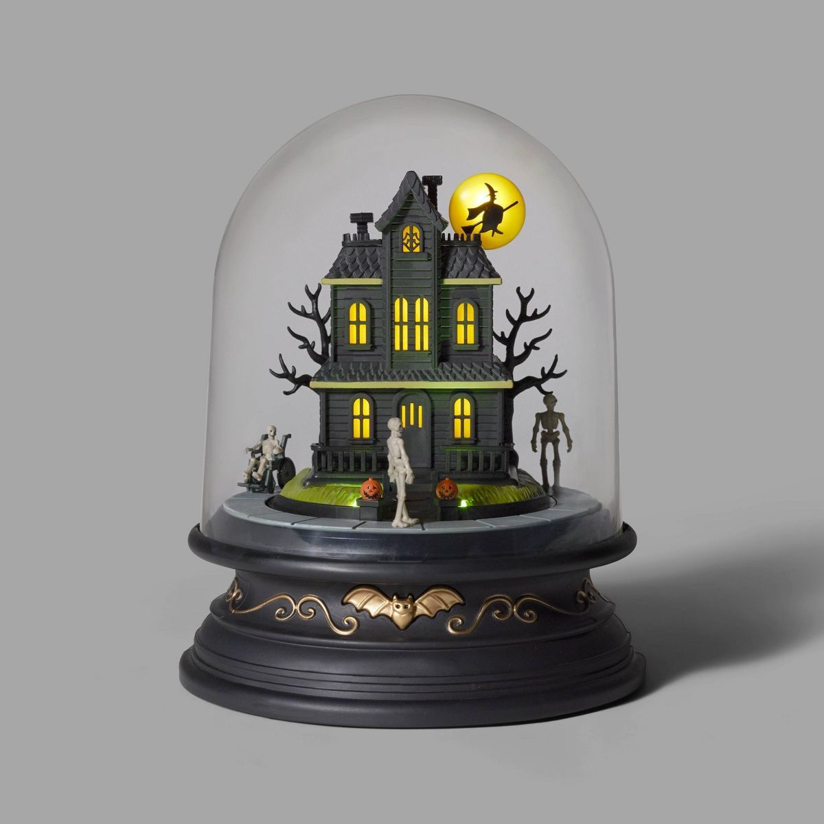 Animated Haunted House Cloche Halloween Decorative Prop - Hyde & EEK! Boutique™ | Target