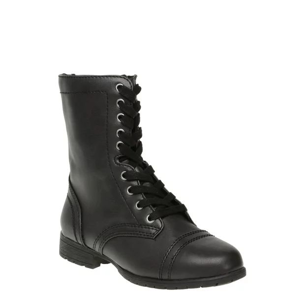 Time and Tru Lace Up Boot (Women's) (Wide Width Available) | Walmart (US)
