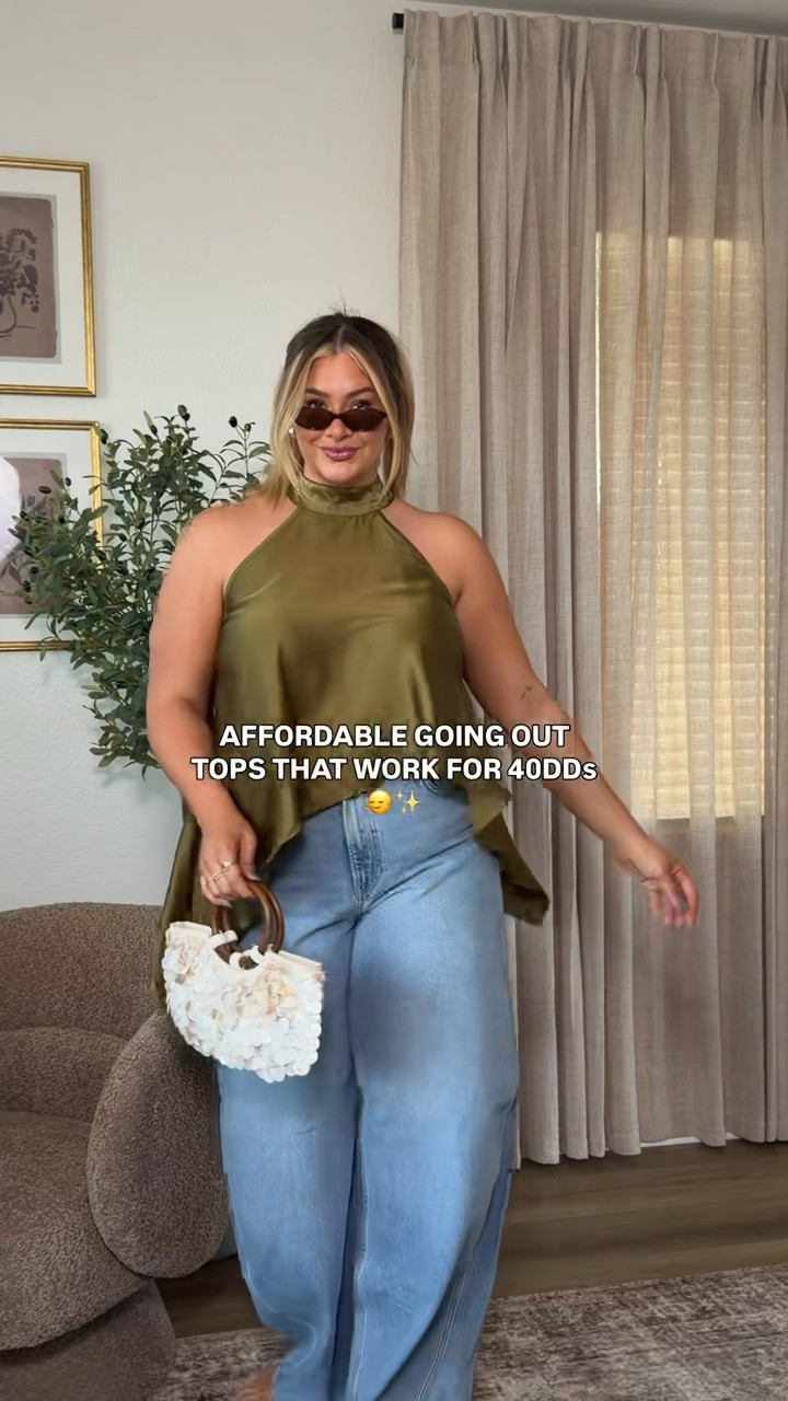 Affordable going out tops that work for 40DDs from amazon ✨ wearing an xl-xxl in everything!

#LTKSeasonal #LTKMidsize #LTKootd
