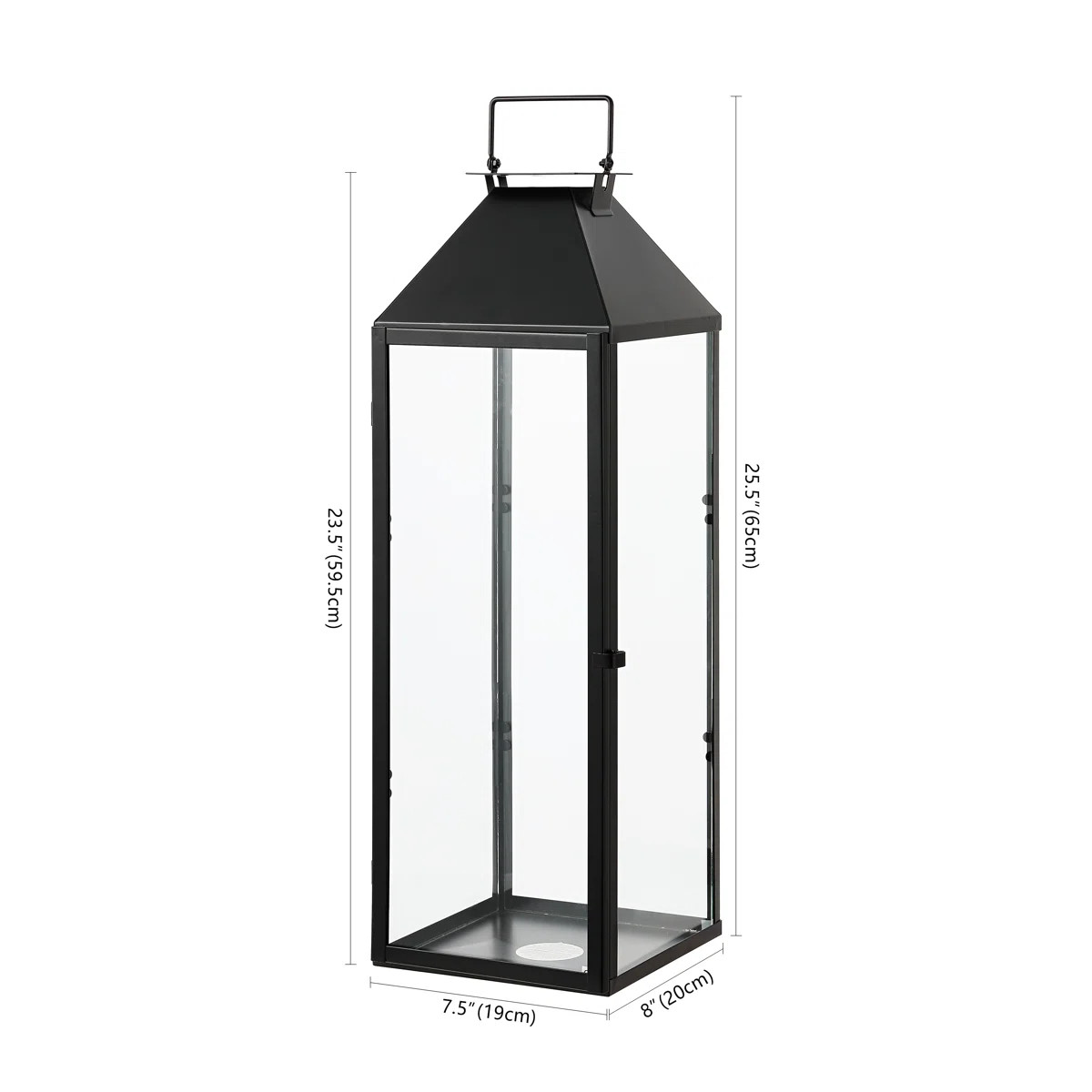 Ruane 25.5'' No Power Source Required / Manual Outdoor Lantern | Wayfair North America