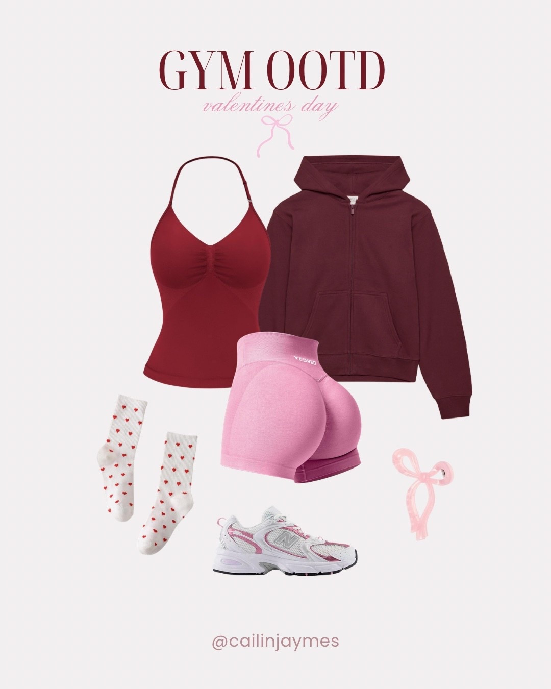 Valentine’s Day gym OOTD 💗
A cute but functional workout outfit for training days in February. I love mixing pinks and deep reds for a festive gym look that’s still comfy and flattering.
Shop my Valentine’s Day gym outfit below — perfect for lifting days, gym girls, and pink activewear lovers.

Valentine’s Day gym outfit • pink activewear • gym OOTD • workout outfit women • gym girl style • fitness fashion • Valentine’s Day outfit • pink gym set • lifting outfit

#LTKsale #LTKwinter #LTKfitness