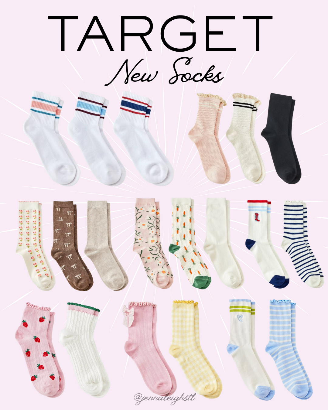 If you love a cute little detail, Target has the best new socks! 

 #LTKSeasonal #LTKMidsize