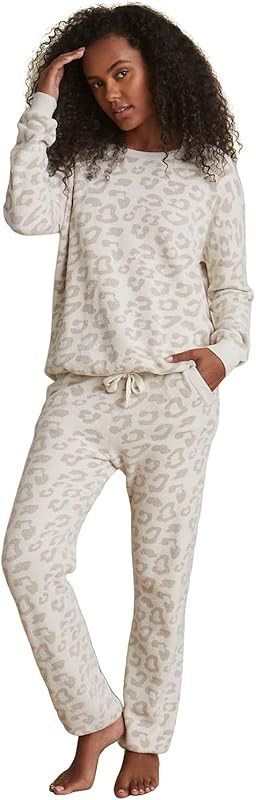 Barefoot Dreams CozyChic Ultra Lite Barefoot in The Wild Track Pants for Women, Luxury Loungewear, G | Amazon (US)
