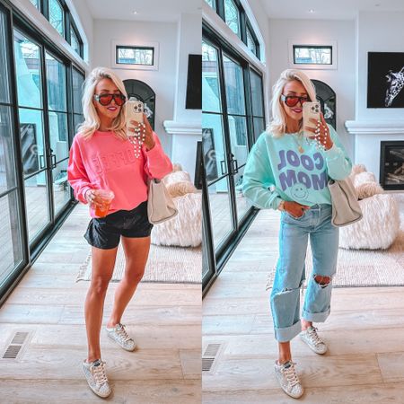 The cutest casual tops and shorts from @pinklily #ad Bonus: they’re having a SITE WIDE 25% off sale! Wearing a medium in everything. #pinklilypartner #pinklily 