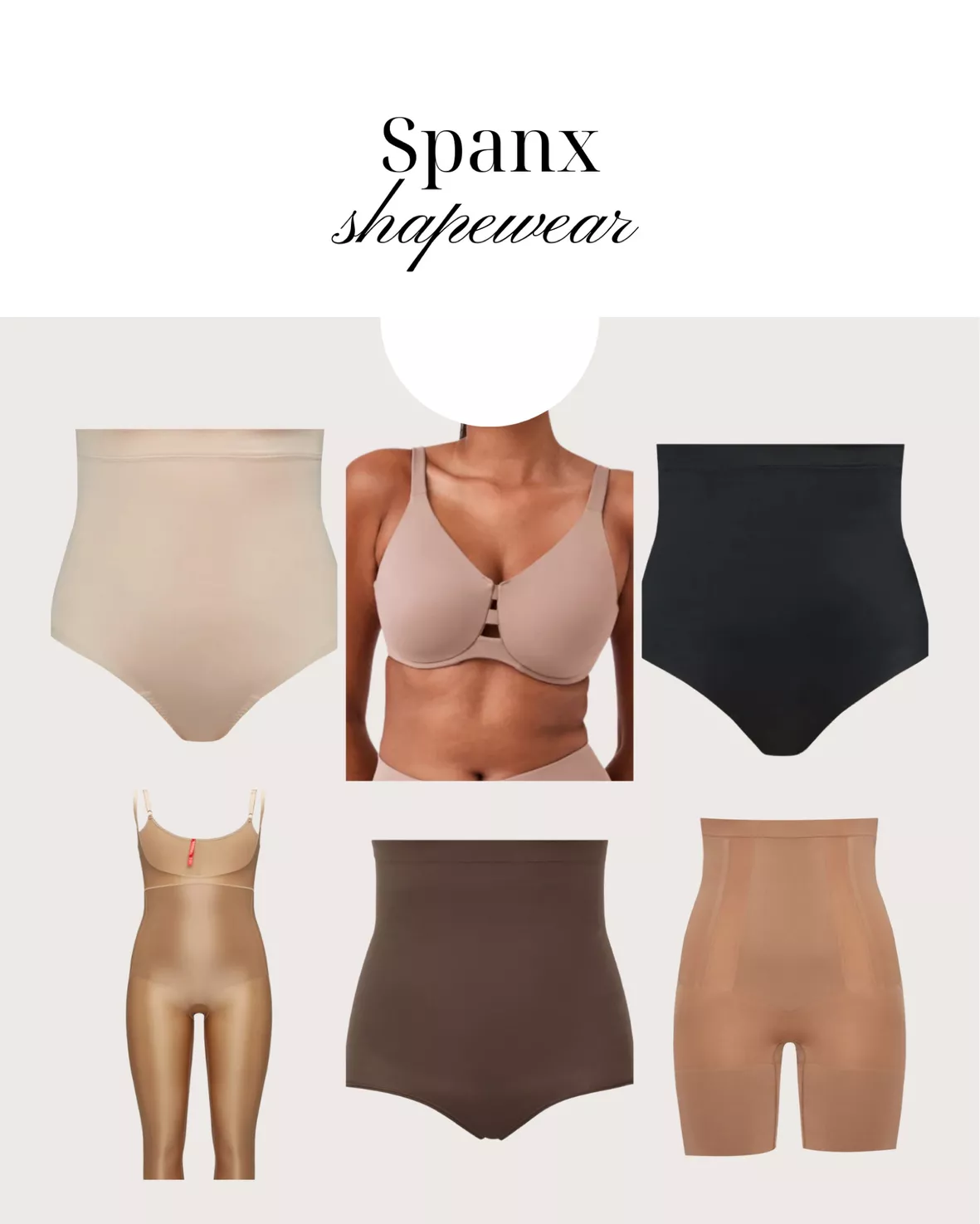 SPANX Open Bust Shapers, Shapewear