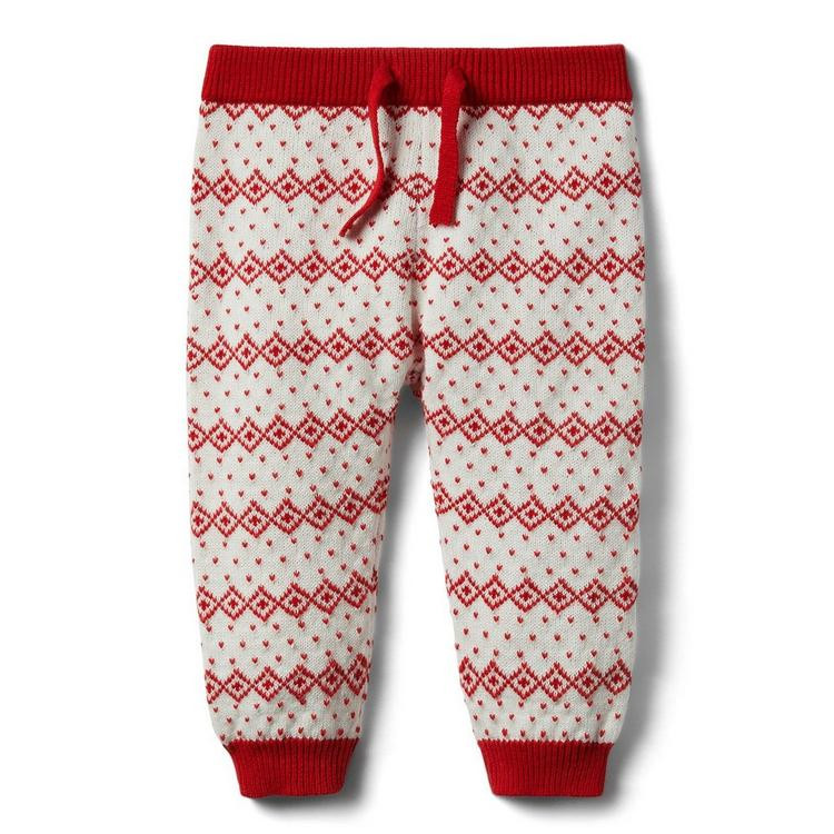 Baby Reindeer Fair Isle Pant | Janie and Jack