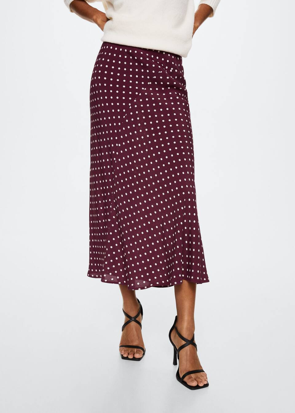 Recherche: jupe à pois (4) | Mango France | MANGO (FR)