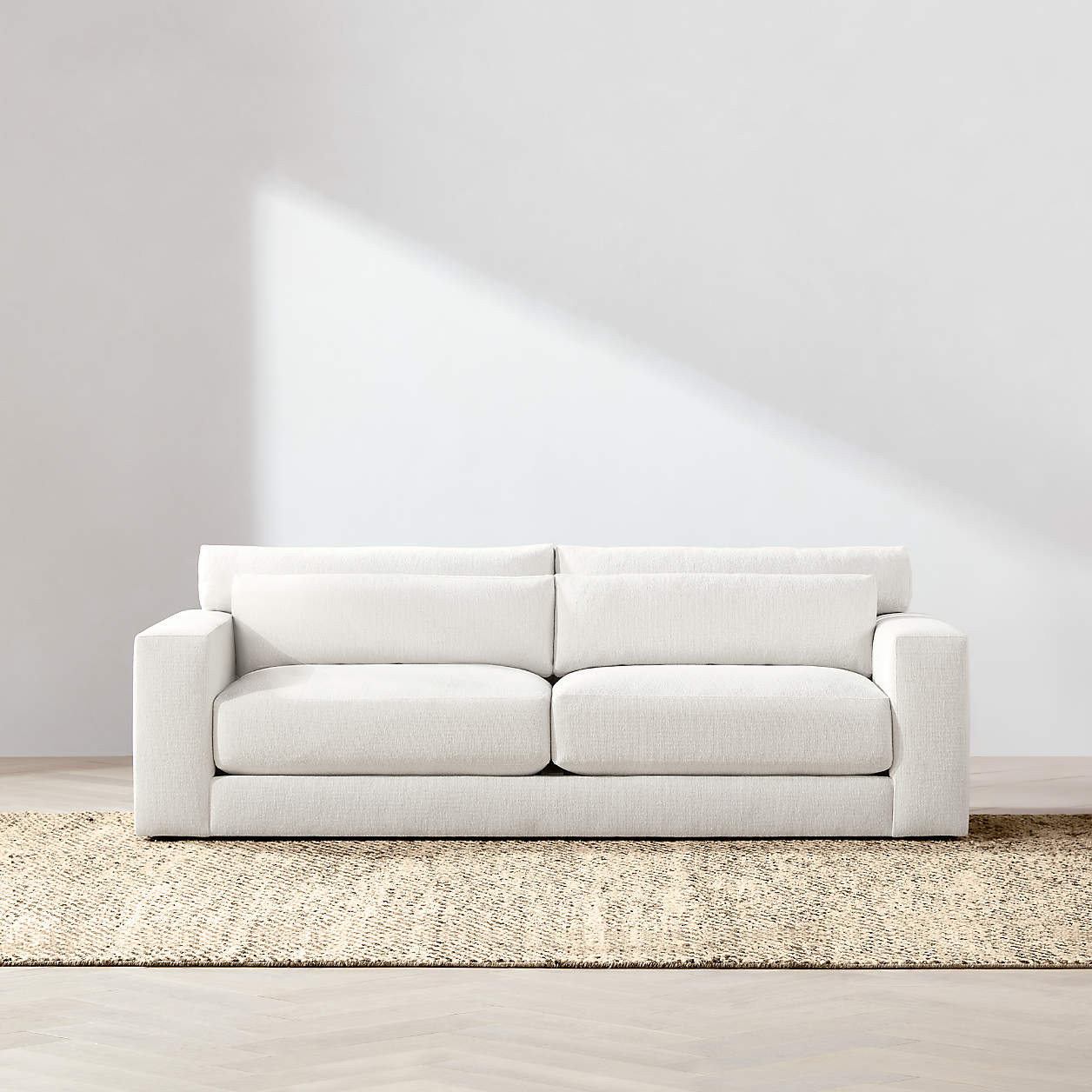 Retreat 94" Sofa + Reviews | Crate & Barrel | Crate & Barrel