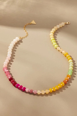 Rainbow Stone Necklace | Anthropologie (US)