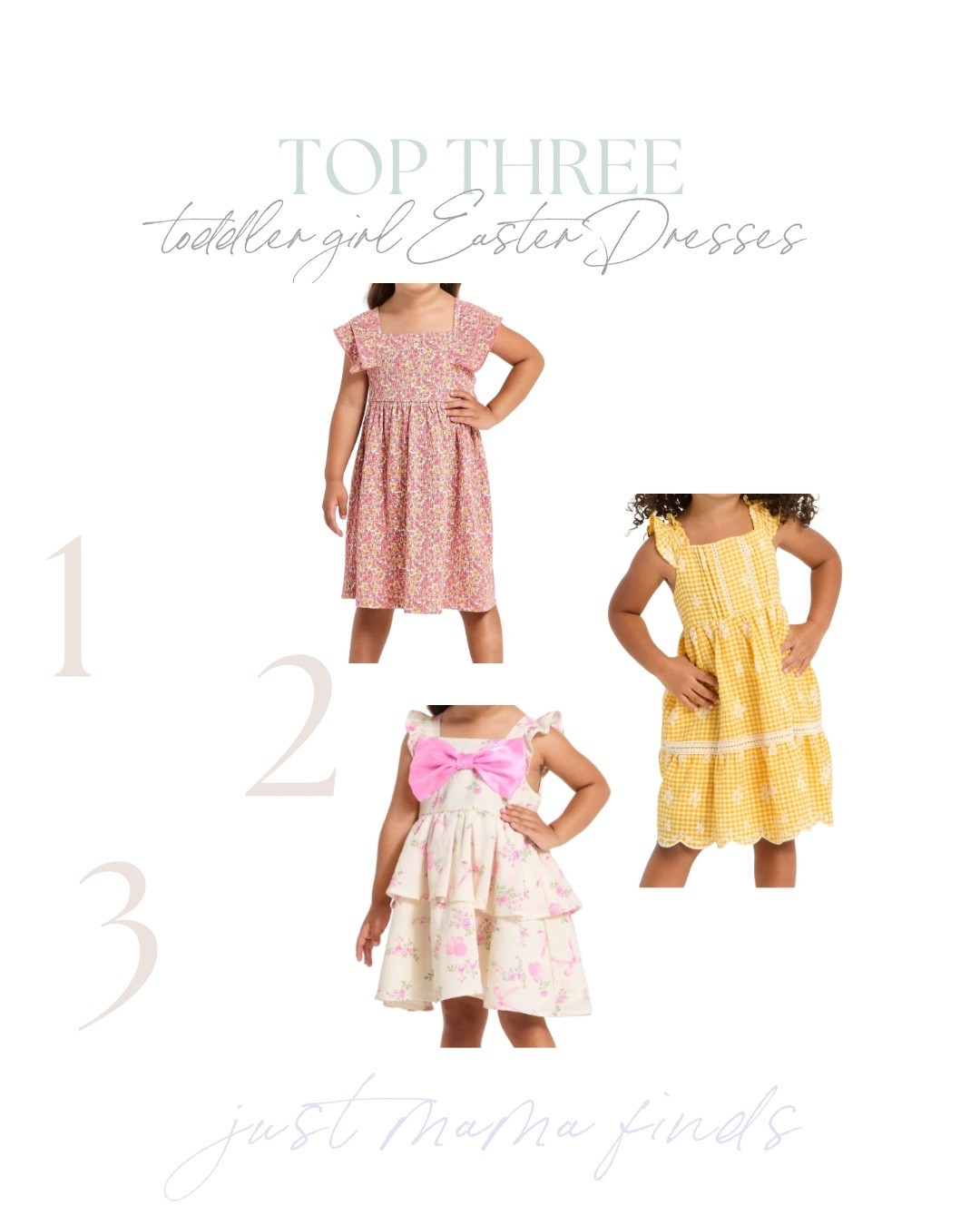 Top 3 toddler girl Easter dresses! 

#LTKSeasonal #LTKKids #LTKU
