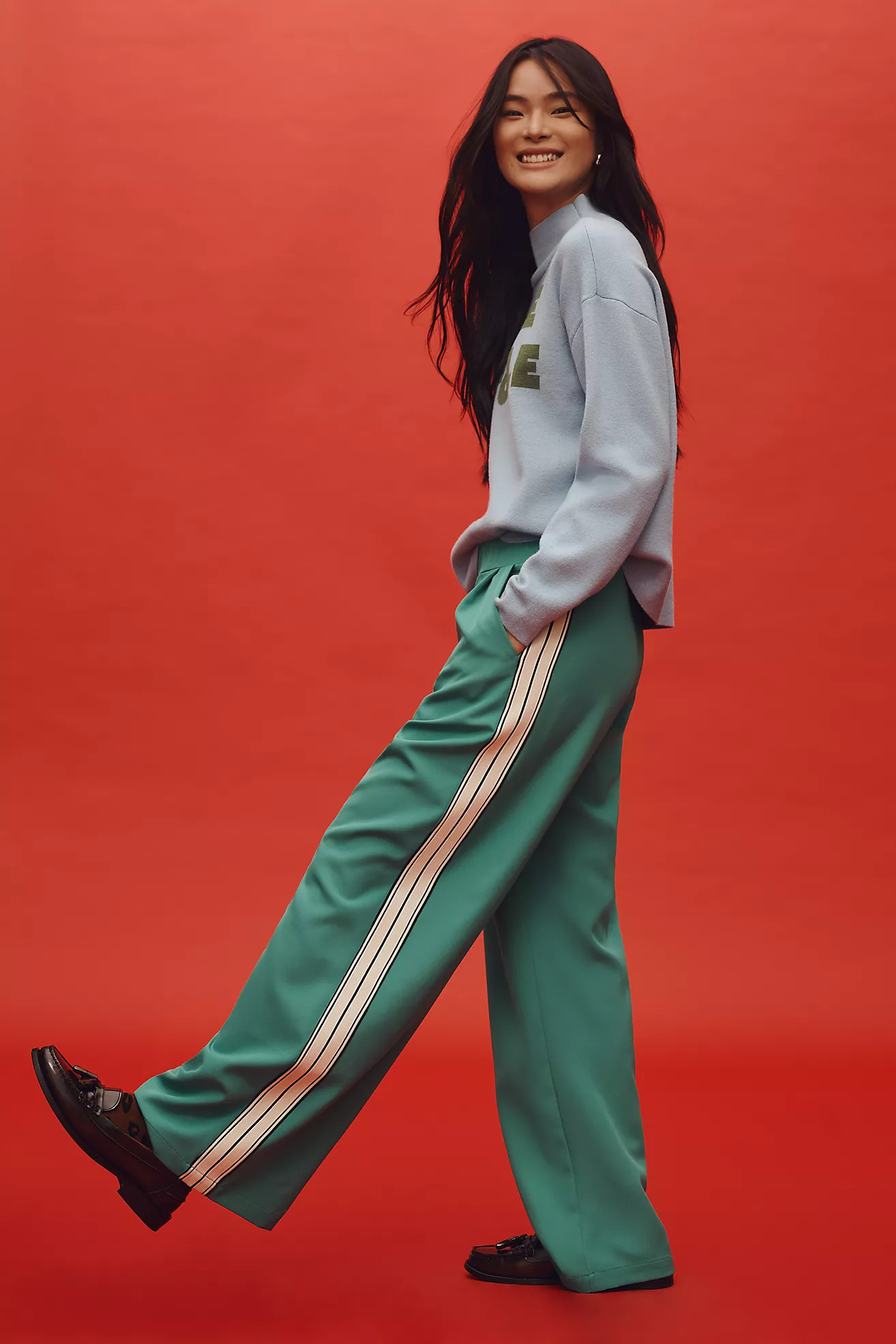 Bishop + Young Side-Stripe Track Pants | Anthropologie (US)