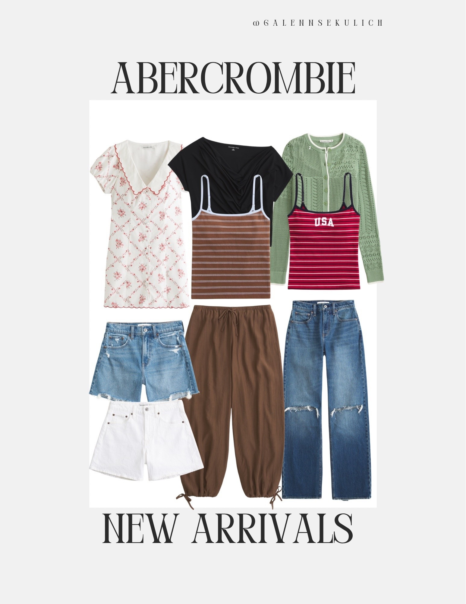 Abercrombie new arrivals use code extra20! Casual style/ outfit inspo- 

#LTKSaleAlert #LTKMidsize