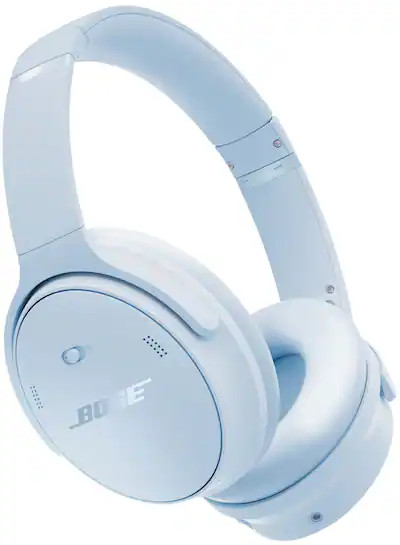 Bose - QuietComfort Wireless Noise Cancelling Over-the-Ear Bluetooth Headphones - Ice Blue | Best Buy U.S.
