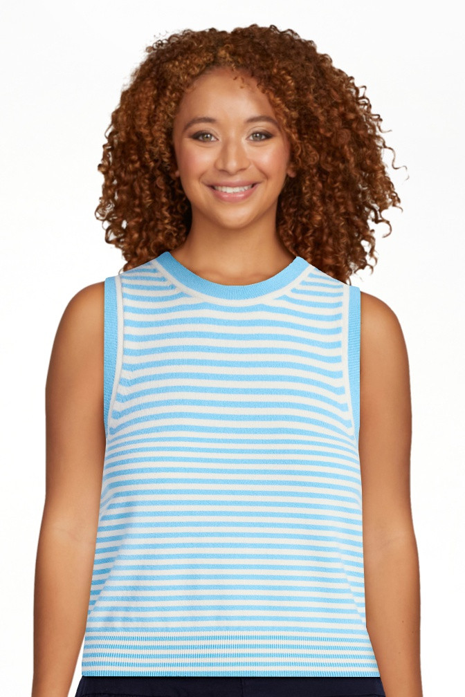 Free Assembly Women's Cozy Yarn Sleeveless Sweater Shell, Lightweight, Sizes XS-XXL | Walmart (US)