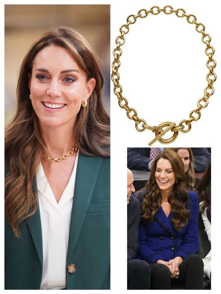 Kate Middleton Laura Lombardi portrait necklace 