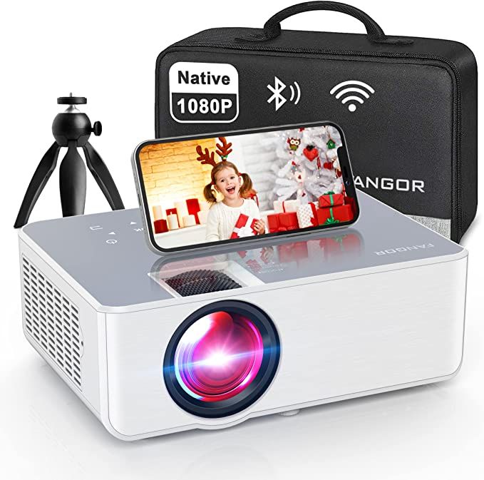 1080P HD Projector, WiFi Projector Bluetooth Projector, FANGOR 230" Portable Movie Projector with... | Amazon (US)