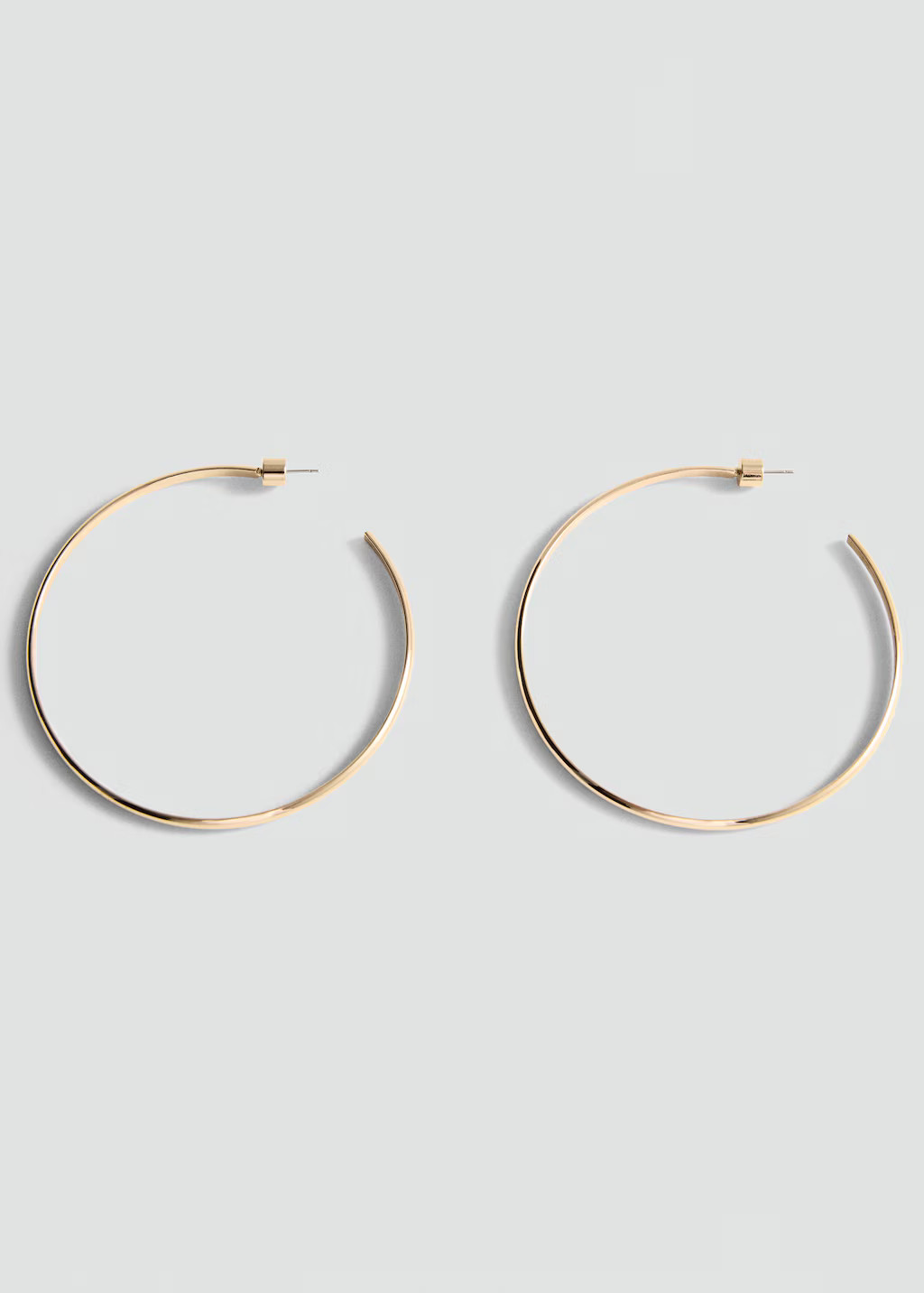 Maxi hoop earrings - Woman | MANGO United Kingdom | MANGO (UK)