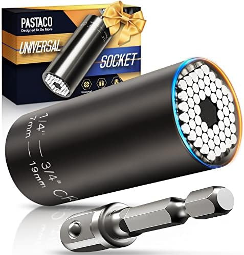 Super Universal Socket Tools Gifts for Men- Christmas Stocking Stuffers Socket Set with Power Drill  | Amazon (US)