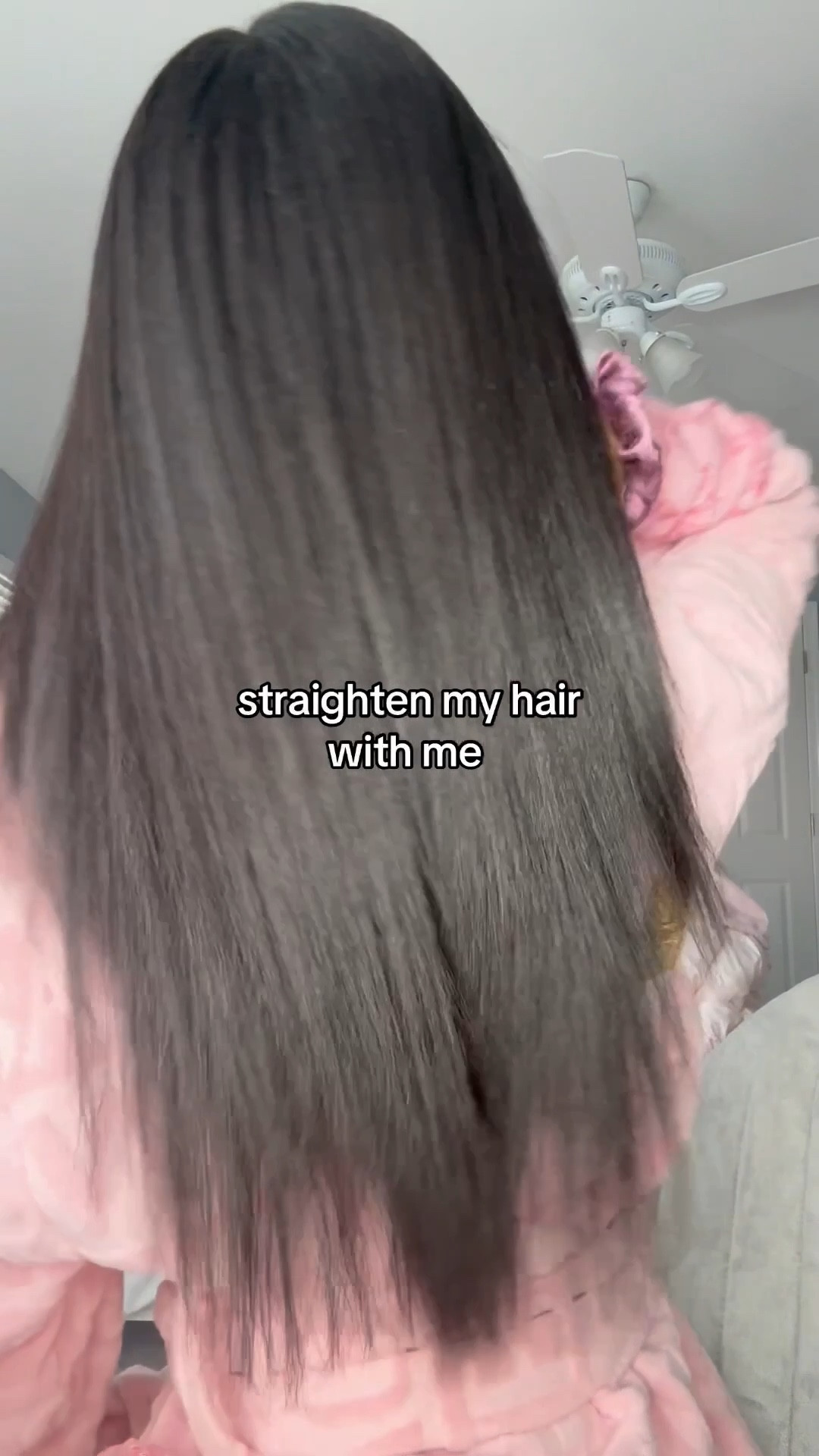 straighten my hair with me 

#LTKgrwm
