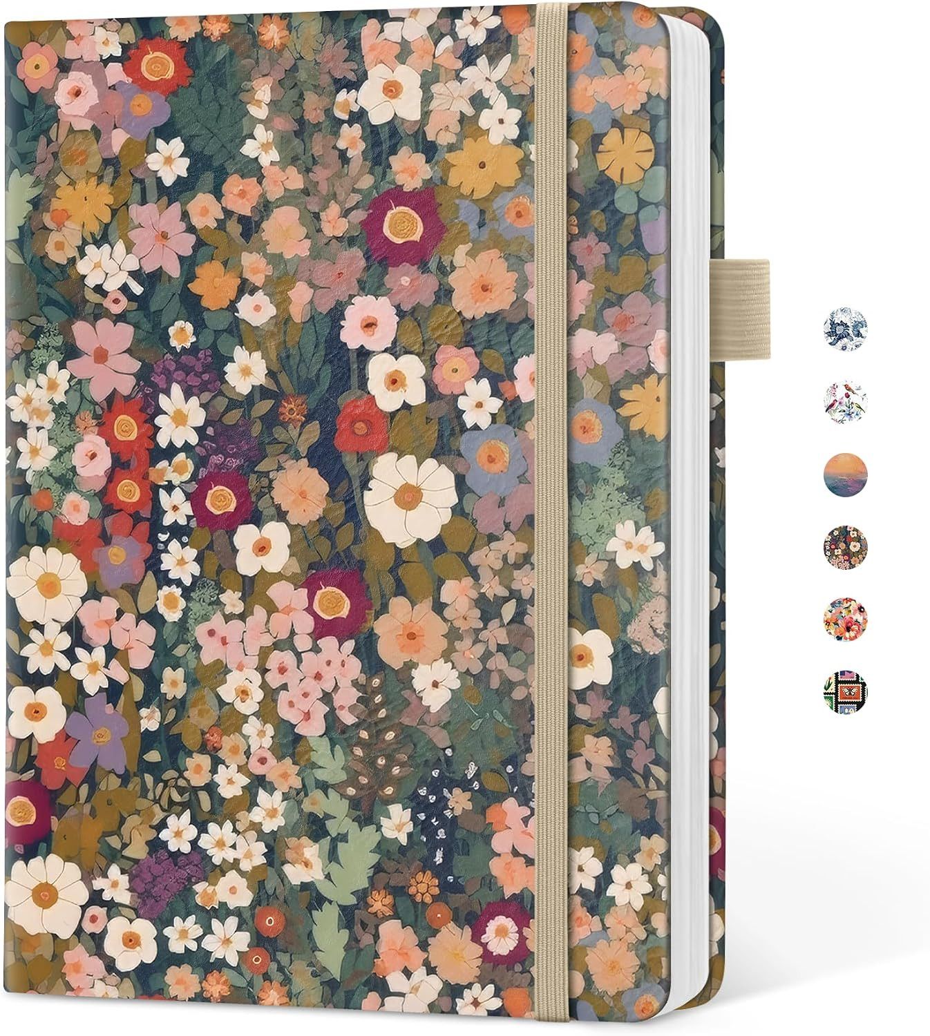 Taja Pretty Lined Journal for Women, Aesthetic Cute Hardcover Leather Journal for Writing, A5 Col... | Amazon (US)