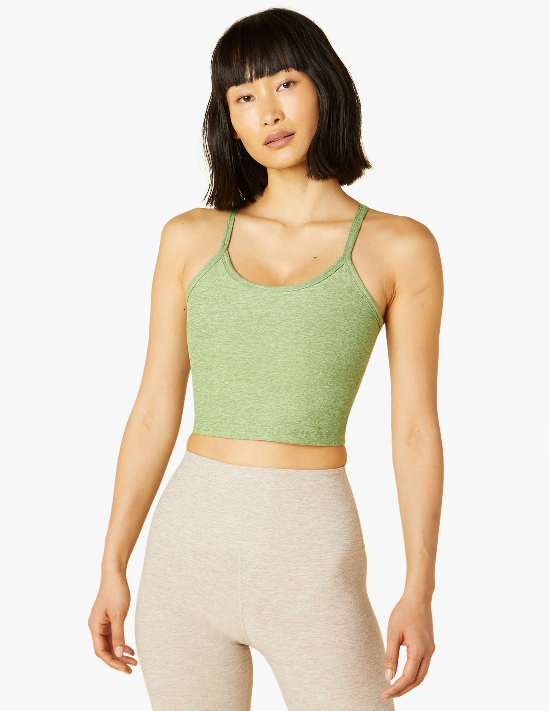 Spacedye Slim Racerback Cropped Tank | Beyond Yoga | Beyond Yoga