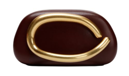 Women PU Leather Evening Handbags with Chain Trendy Crossbody Metal Decoration Shoulder Bag Causa... | Amazon (US)