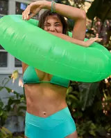 Aerie Crossover High Waisted Bikini Bottom | Aerie