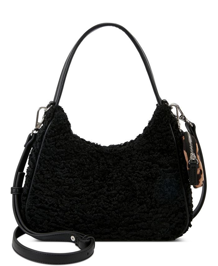 INC International Concepts Zaree Faux Fur Shoulder Bag, Created for Macy's & Reviews - Handbags &... | Macys (US)