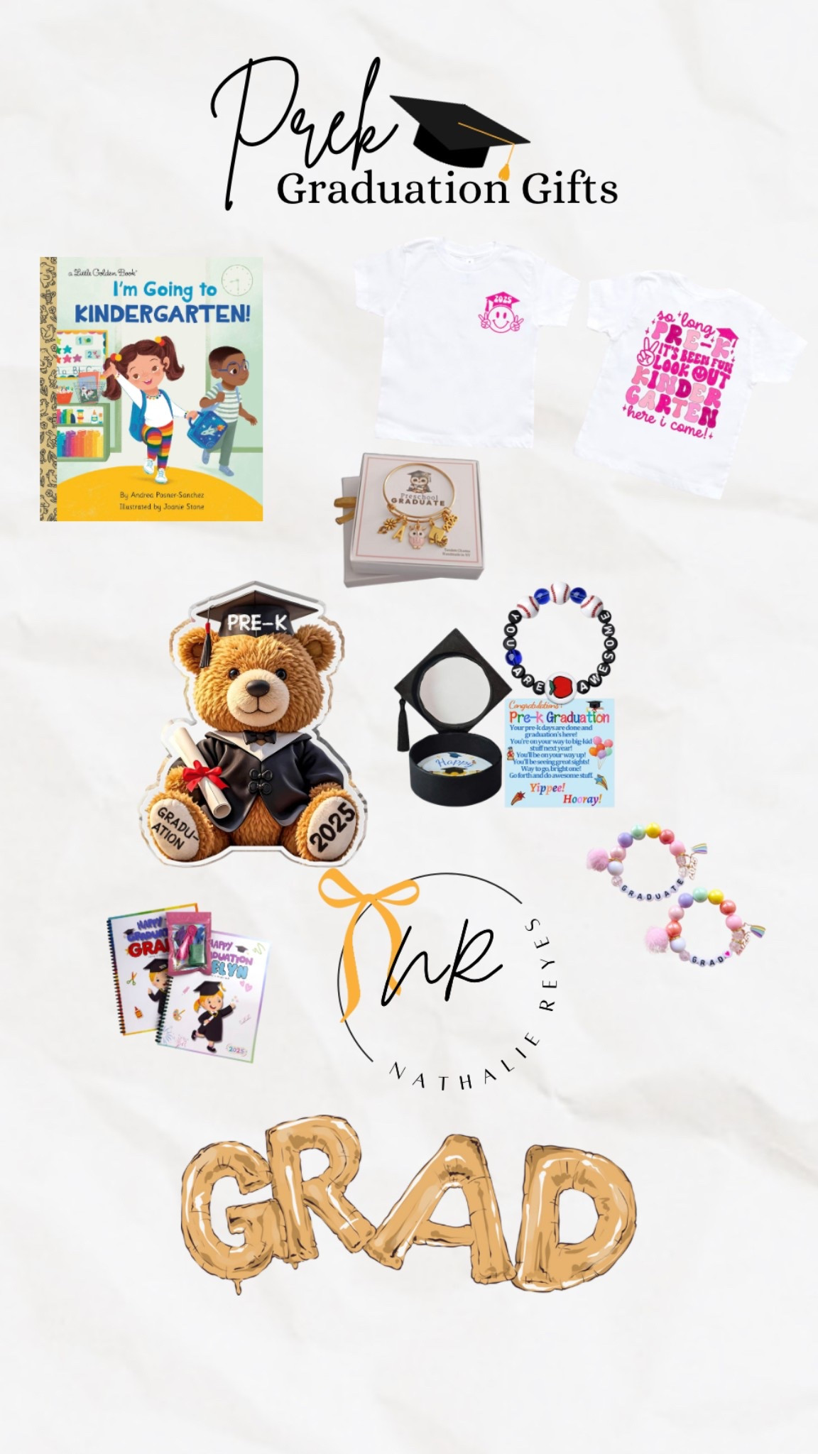 Pre-k Graduation ideas✨🤍 #graauationgifts #graduation #gradgifts #giftguide 

#LTKGiftGuide