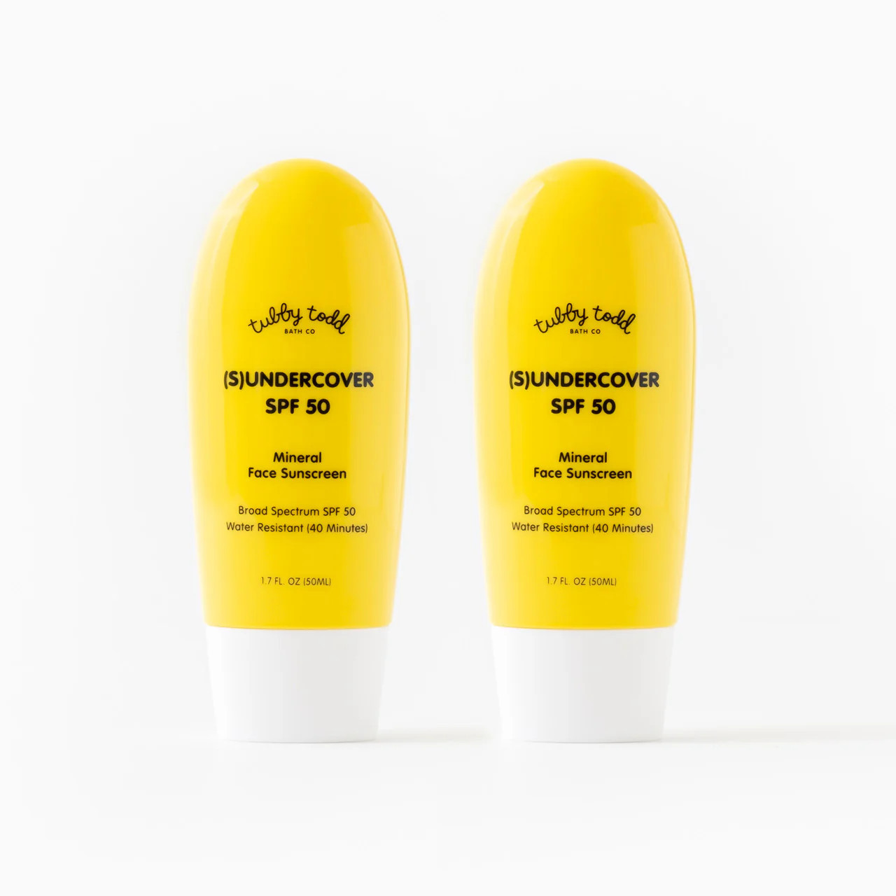 (S)undercover SPF 50 - 2 pk | Tubby Todd Bath Co.