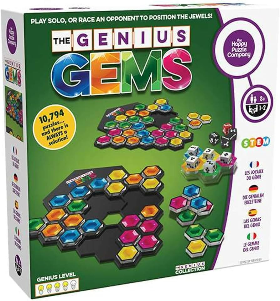 The Happy Puzzle Company The Genius Gems | Amazon (US)