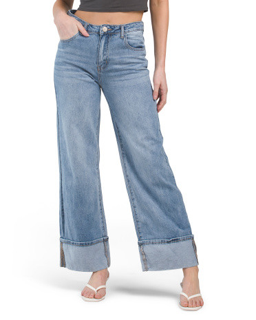 High Rise Cuffed Jeans For Women | TJ Maxx