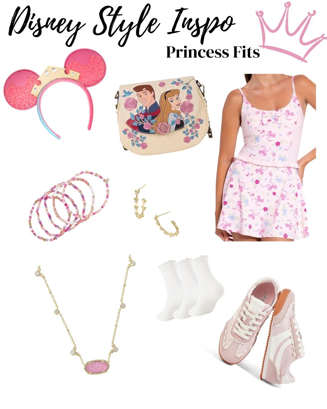 ✨ Aurora-inspired outfit magic 💕👑
The prettiest pink, dreamy details for your next Disney day! 🌸✨ Shop the look on my LTK! 🛍️

#LTKActive #LTKmomlife #LTKootd