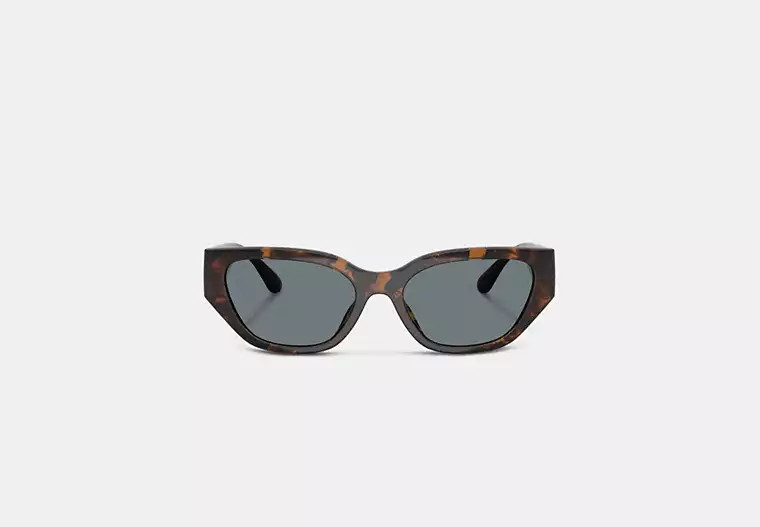 Geometric Cat Eye Sunglasses | Coach Outlet US