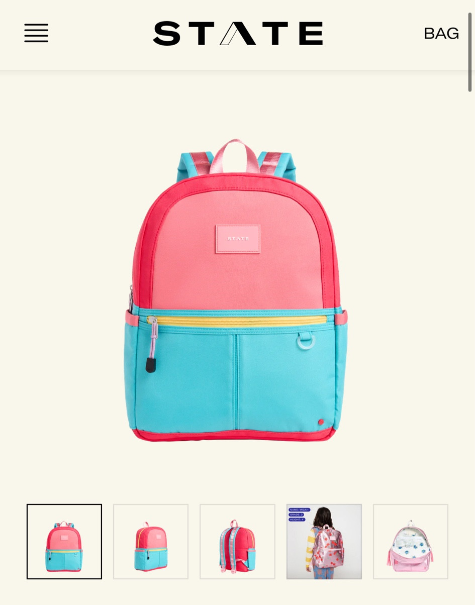 Back to school already with State Bags! (I know, feels too soon) #backtoschool 

#LTKKids #LTKFamily #LTKItBag